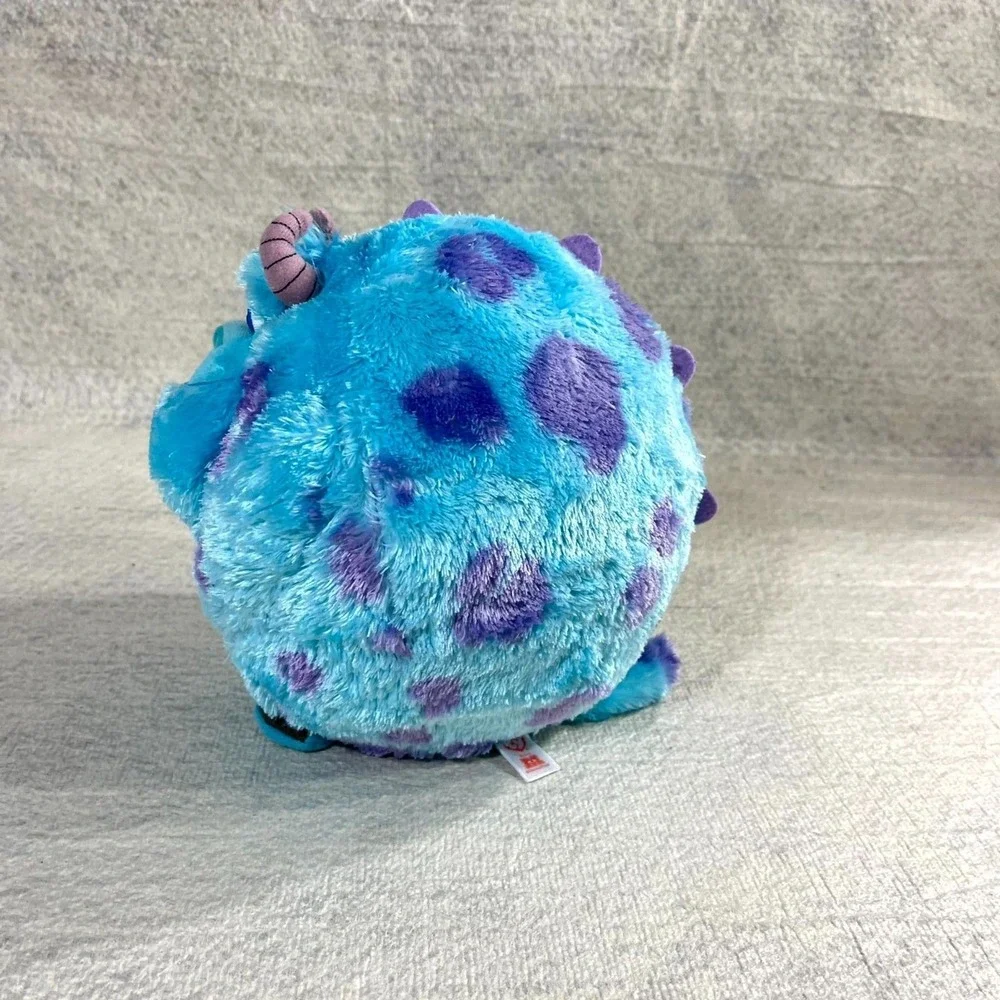 Disney Pixar Monsters Inc Sulley Plush Round Stuffed Animal Toy
